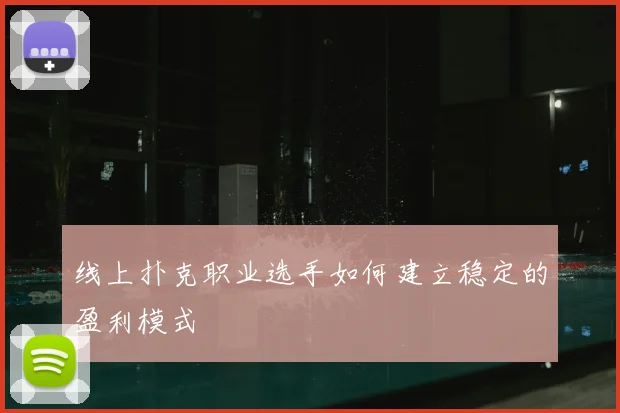线上扑克职业选手如何建立稳定的盈利模式