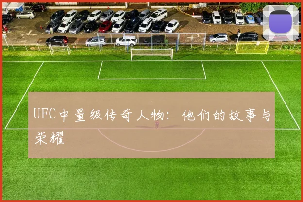 UFC中量级传奇人物：他们的故事与荣耀